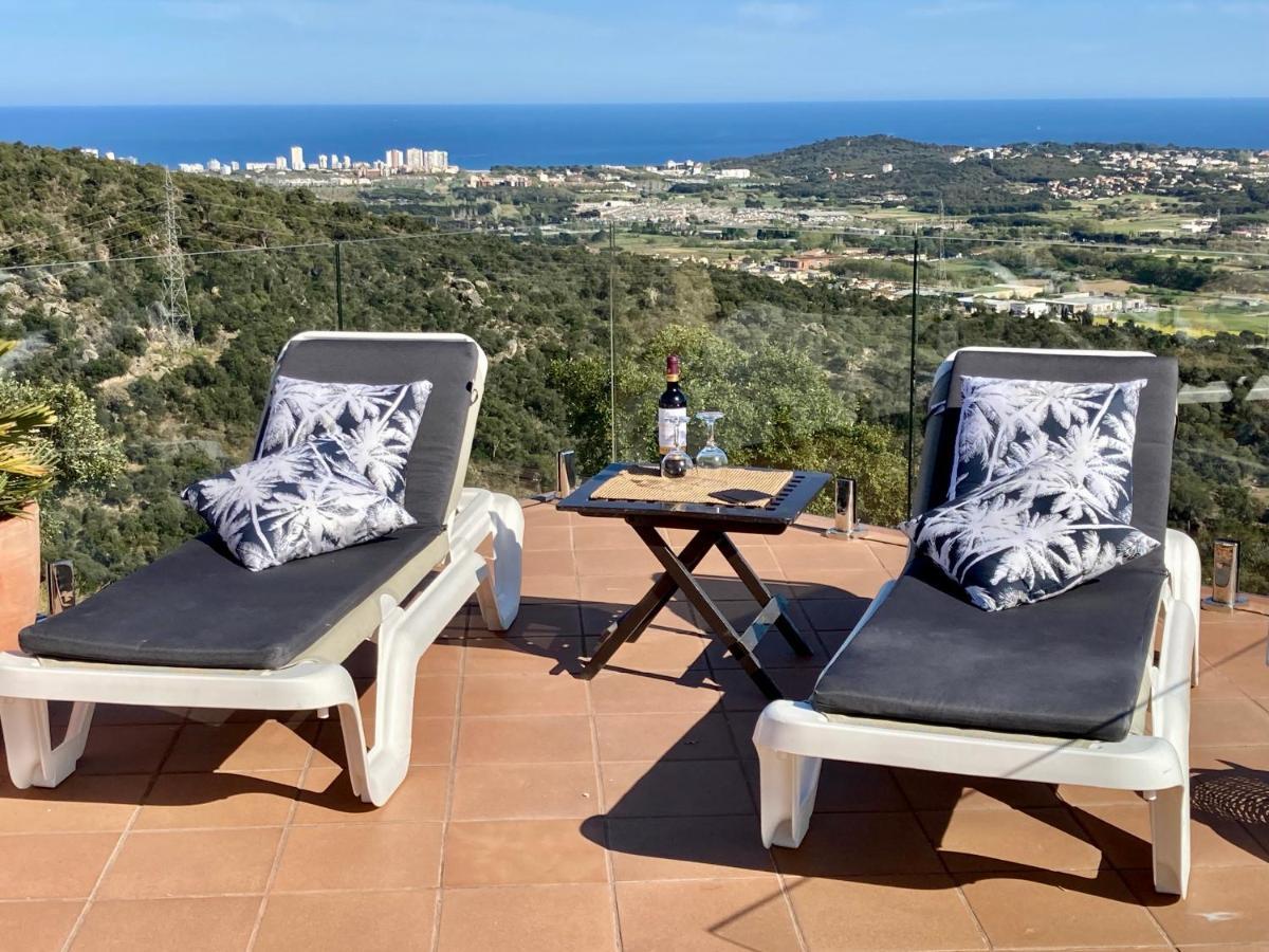Villa Gardenia Mit Pool Und Traumhaftem Meerblick サンタ・クリスティーナ・ダロ エクステリア 写真
