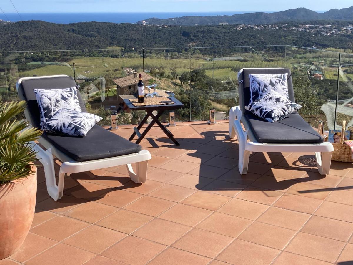 Villa Gardenia Mit Pool Und Traumhaftem Meerblick サンタ・クリスティーナ・ダロ エクステリア 写真